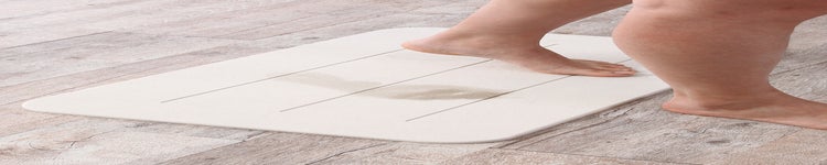Simply Slap Diatomaceous Stone Bath Mat - Absorbent & Slip